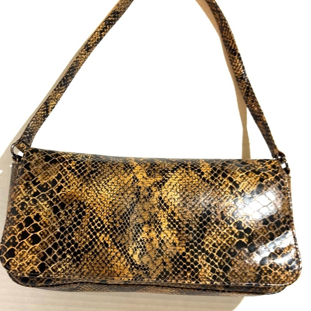 Banana republic Snake Print Shoulder Bag